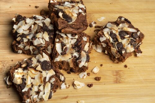 No Sugar Fudge Brownies